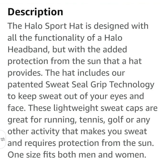HALO Headband Sweatband Sports Hat - Picture 12 of 12